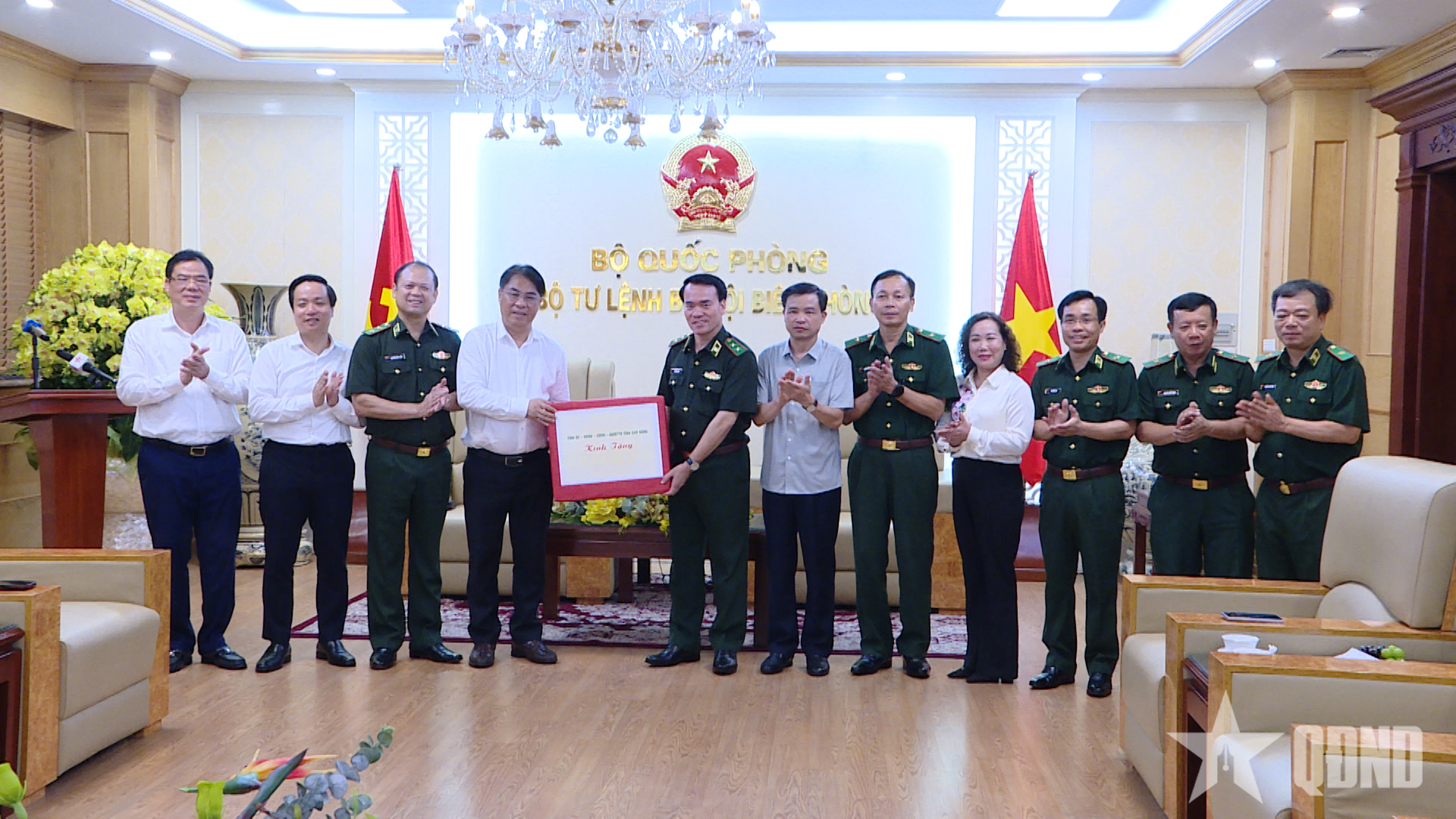Bộ tư lệnh Bộ đội Biên phòng và Tỉnh ủy Cao Bằng tăng cường phối hợp

